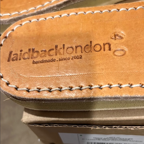 Stylish Brown Sandals with Beaded Accents - Picture 4 of 5